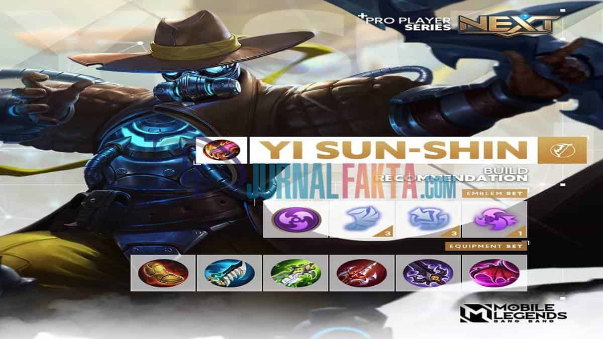 Build Hero Yi Sun-Shin terbaik dan tersakit dari pro player